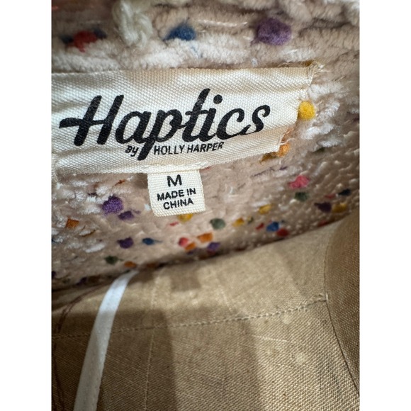 Haptics by Holly Harper Women's Confetti Knit Oversized Cardigan Sweater‎ Size M - Picture 2 of 11